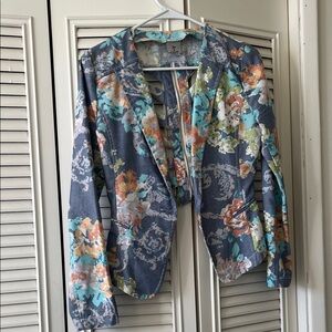 Floral Blazer